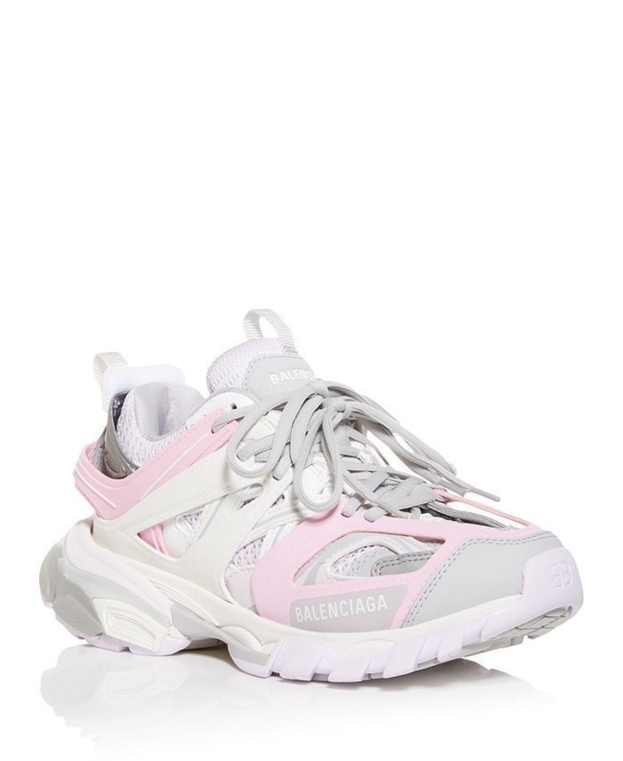 B Tracks Pastel Pink Grey