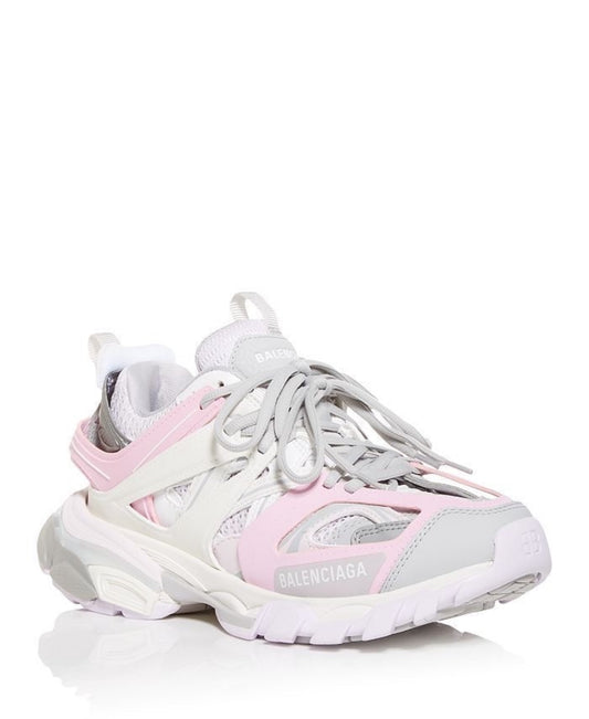 B Tracks Pastel Pink Grey