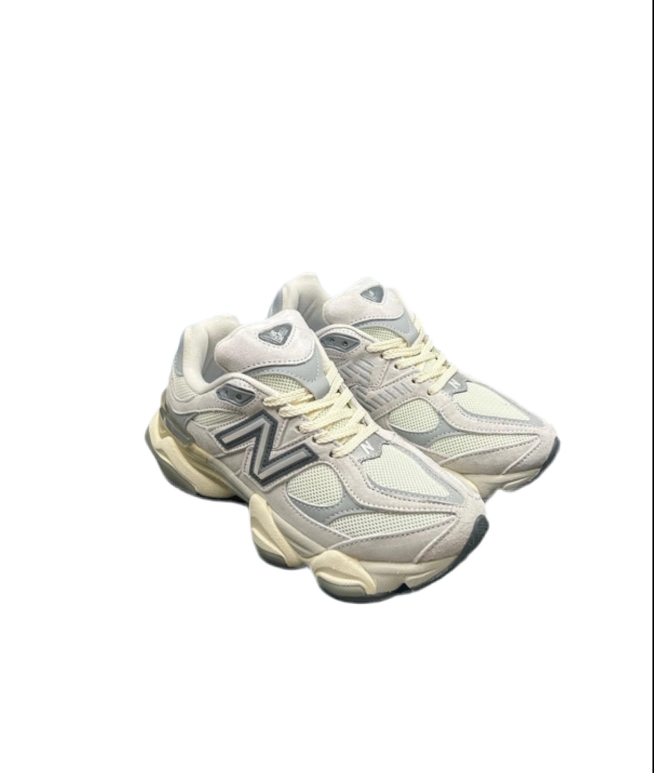 New Balance White grey