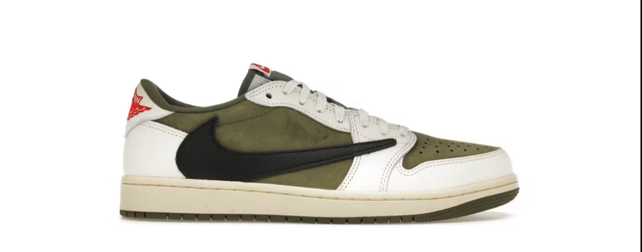 Jordan 1 Low Travis Scott Olive